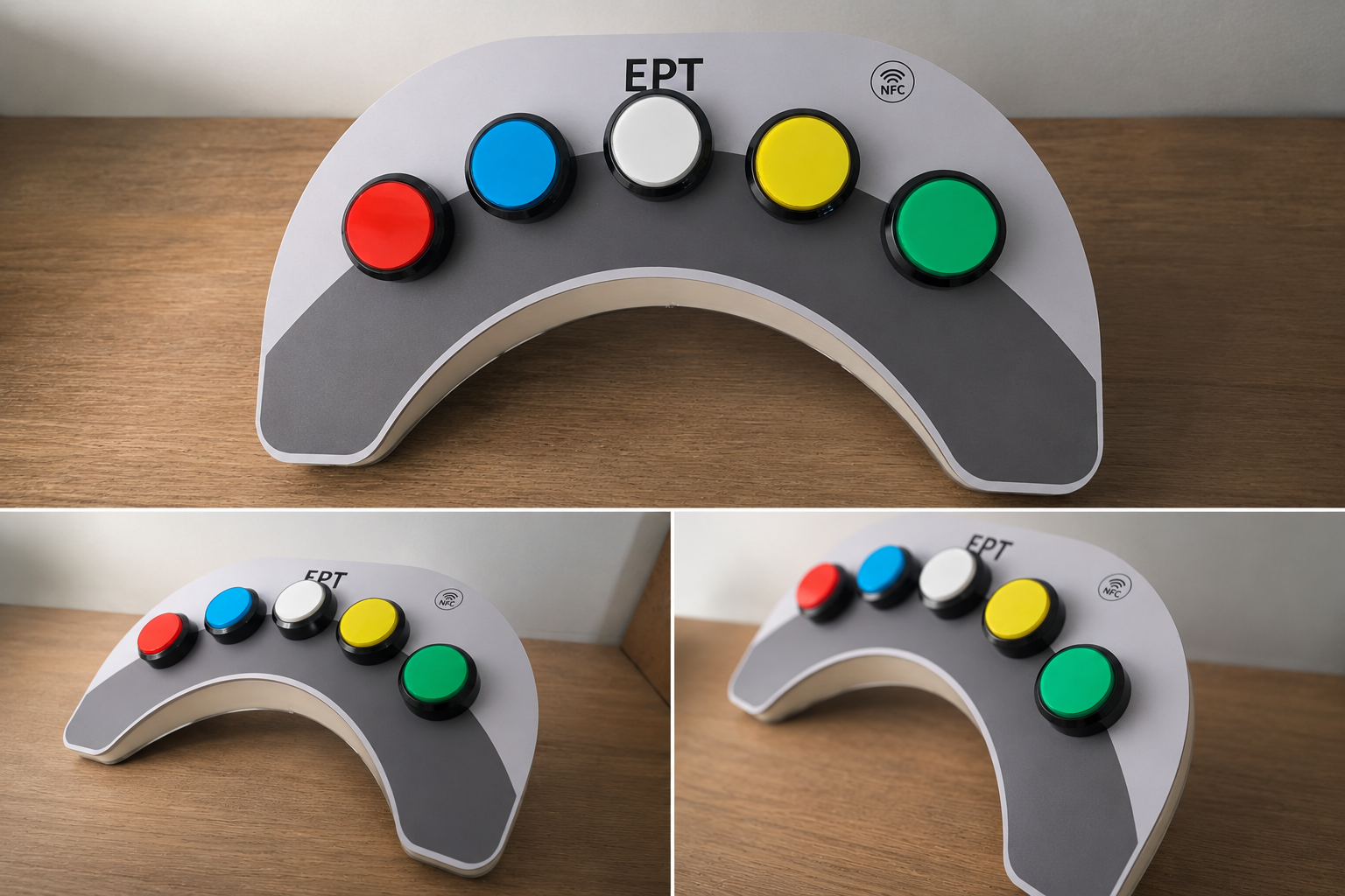 EPT 小教練 B-Pad 反應時間測試盤實體原型